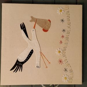 Pottery Barn Kids Canvas Wall Hanging